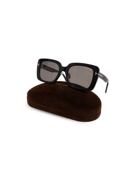 1h可退 TOM FORD 女士太阳镜 FT1169K05401A CO 黑色 Sunglasses