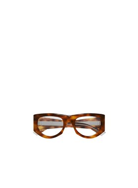 GUCCI 女士眼镜 GG1917S005 SS2025 古驰 棕色全框太阳镜