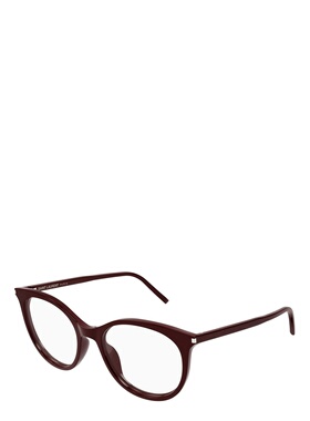 SAINT LAURENT 女士眼镜 SL891005 AW2025 棕色 全框平光镜