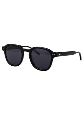TOMMY HILFIGER 男士太阳镜 TH2185S807 SS2025 黑色