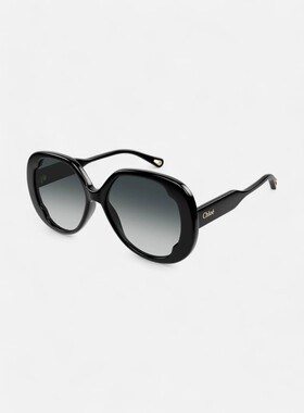 CHLOÉ 女士太阳镜 CH0195S001001 AW2023 黑色 CHLOÉ glasses