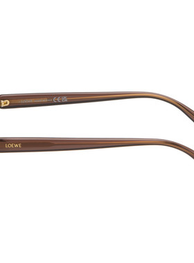 LOEWE 罗意威 男士 棕色 Epsilon Slim 太阳镜 LW40162U4850E1923