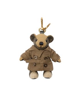 BURBERRY 女士项链 81201691 AW2025 棕色 托马斯熊吊饰