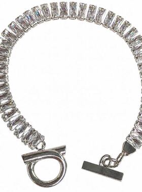 SALVATORE FERRAGAMO 女士手链手镯 795175761006OROCRYSTAL