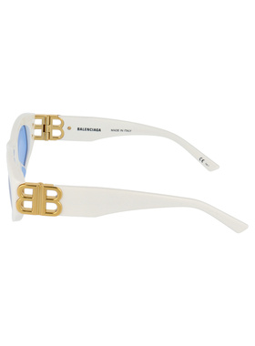 1h可退 BALENCIAGA 女士眼镜 BB0095S004 AW2025 白色
