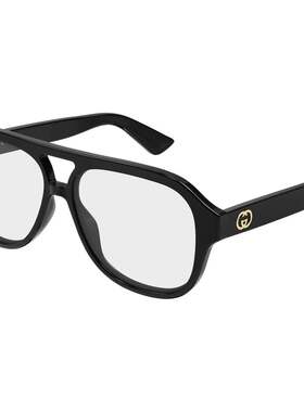 GUCCI 女士眼镜 GG2192O001 AW2026 黑色 飞行员光支付后1h可退