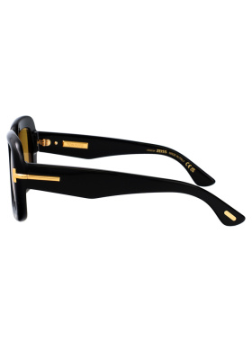 1h可退 TOM FORD 女士太阳镜 FT133001E AW2025 黄色 FT1330