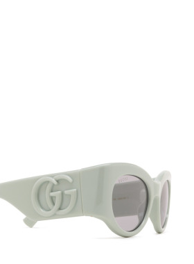GUCCI 女士眼镜 GG1544S003 CO 白色 徽标太阳眼镜古驰