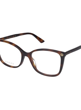 GUCCI 女士眼镜 GG0026O002 SS2026 白色 Gucci GG0026O havana f