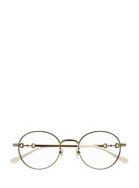 GUCCI 女士太阳镜 GG1228OJ001 CO 白色 Gucci GG1228OJ gold fem