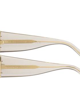 潮奢 Givenchy 纪梵希 女士 米色 GIVENCHY Bold 太阳镜 GV40128I