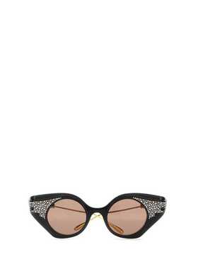 GUCCI 女士眼镜 733370J07411023 SS2023 灰色 Cat-Eye Sunglasse