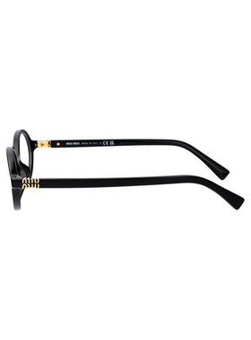 MIU MIU 女士眼镜 0MU01XV1AB1O1 SS2025 黑色 0MU 01XV