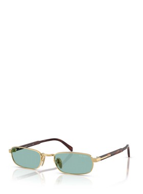 PRADA 男士眼镜 PRB54S5AK40K SS2026 绿色 全框太阳镜