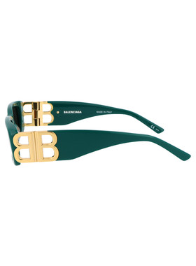 BALENCIAGA 女士眼镜 BB0096S006 SS2023 绿色 Balenciaga BB0096