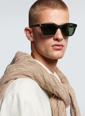zegna 杰尼亚 男士 方框太阳眼镜 green绿色 舒适时尚