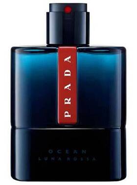 香港直邮Prada普拉达 红月号深海蓝淡香水100ml（带试用装标）正