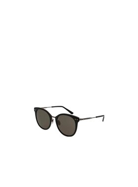 1h可退 BOTTEGA VENETA 女士眼镜 BV0086SA5 AW2021 绿色 徽标细
