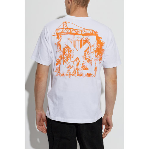 OFF-WHITE 男士T恤 44MAA16MF26J00D100 AW2026 【付后1h可退】 - 图3