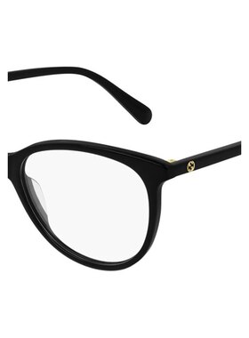 1h可退 GUCCI 女士眼镜 GG0550O005 CO 黑色 GG0550O
