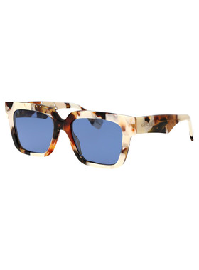 GUCCI 男士太阳镜 GG1626S001 SS2026 蓝色 logo标识太阳镜