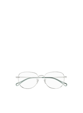CHLOÉ 男士太阳镜 CH0213OA002 SS2025 银色 logo标识平光镜