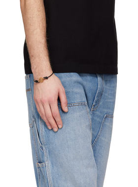 versace 范思哲 男士 Medusa '95 Leather 手环 10196681A006371B