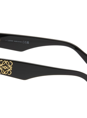LOEWE 罗意威 女士 黑色 Square Anagram 太阳镜 LW40129U5001A19