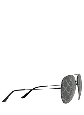 GUCCI 男士太阳镜 865673I33311081 SS2026 黑色