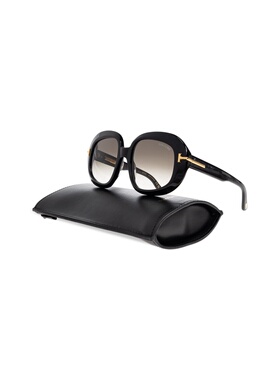 TOM FORD 女士太阳镜 FT123705301B CO 黑色 Sunglasses