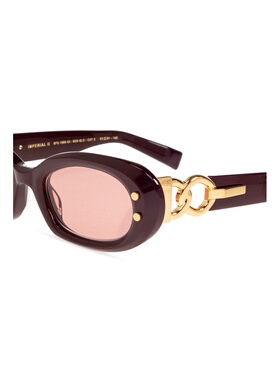 BALMAIN 女士眼镜 BPS196B SS2026 粉红色 全框太阳镜