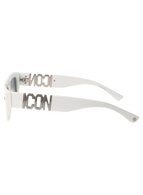 1h可退 DSQUARED2 男士太阳镜 ICON0011SVK6IR CO 白色 ICON 0011