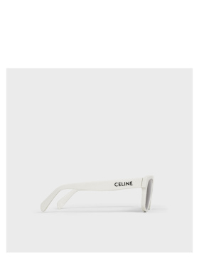 CELINE 男士太阳镜 4S249CPLB01BC AW2025 白色 MONOCHROMS 05 徽