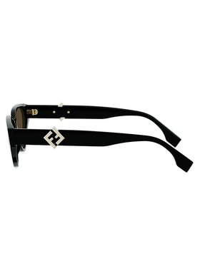 1h可退 FENDI 女士眼镜 19DO5CX0A17092 AW2026 黑色 Fendi Ff Di