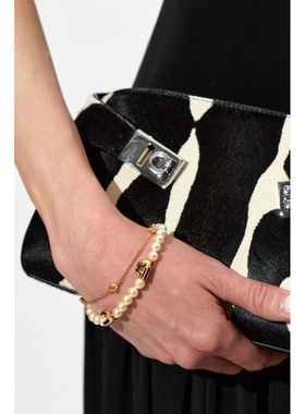 SALVATORE FERRAGAMO 女士手链手镯 760934BRWAVEPEA790681OROCRE