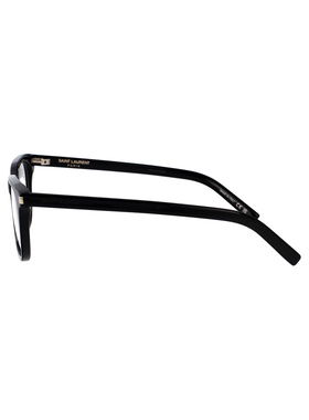 SAINT LAURENT 男士眼镜 SL840001 AW2025 黑色 全框平光镜