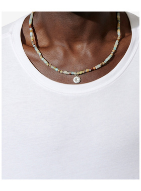 1h可退 奢淘 Isabel Marant 穿孔天然珠项链 男 CO0162HAC3B14T