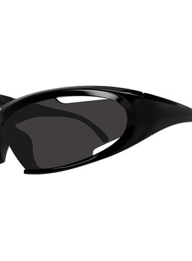 BALENCIAGA 男士太阳镜 BB0318S001-9 SS2024 黑色 Balenciaga Su