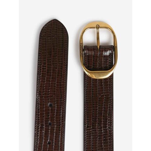 1h可退 香港直邮TOM FORD 男士腰带 TB279LCL483X1B053 AW2025 深 - 图2