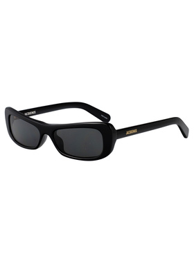 JACQUEMUS 女士太阳镜 JAC55C1SUNC1 SS2026 黑色 CAPRI