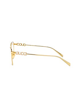 GUCCI 女士眼镜 GG1807O001 SS2025 花色 几何框平光镜