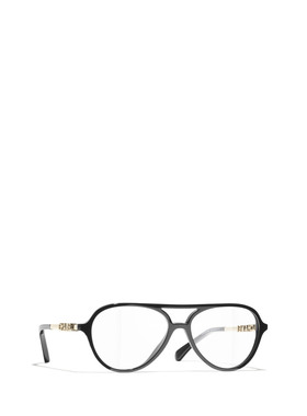 CHANEL 女士眼镜 CH3504C622 CO 黑色 全框平光镜