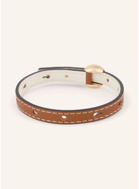 TORY BURCH 女士手链手镯 100311797915000 CO 棕色 ICON Leather