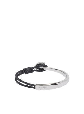 SALVATORE FERRAGAMO 男士手链手镯皮绳 770401791005 SS2026