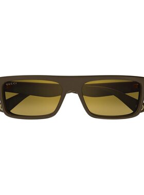 GUCCI 男士太阳镜 GG1616S002 AW2024 古驰 全框绿色太阳镜