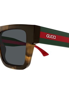 GUCCI 男士眼镜 GG1868S003 SS2026 棕色 全框太阳眼镜