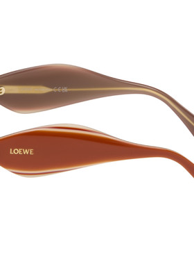LOEWE 罗意威 男士 橙色 Signature 太阳镜 LW40198U5342F1923373
