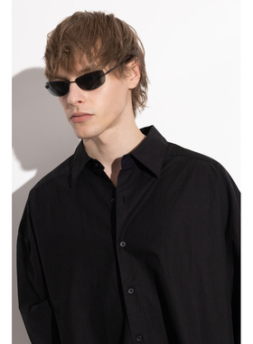 VERSACE 男士太阳镜 0VE22790143687 SS2026 黑色 Sunglasses