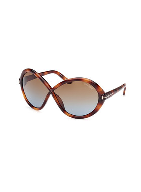 TOM FORD 女士眼镜 FT107053F SS2025 花色 几何框太阳镜