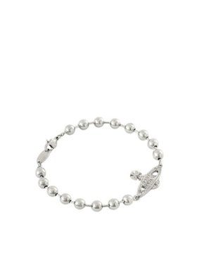 VIVIENNE WESTWOOD 男士手链手镯 6102025P02P409PLATINUMWHITECR